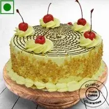 Eggless Affable Butterscotch Cake Half Kg