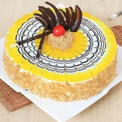 Flavoursome Butterscotch Cake Half Kgs