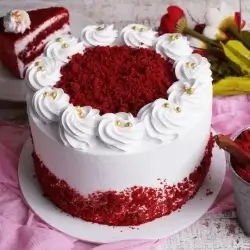 Exotic Red Velvet Cake Half Kgs