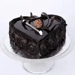 Special Floral Chocolate Cake Half Kgs