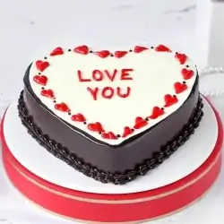 Vday Love You Proposal Cake Half Kgs