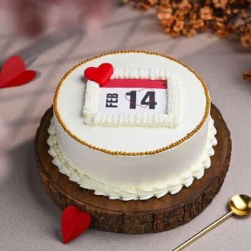 14 Feb Valentine Cake Half Kg