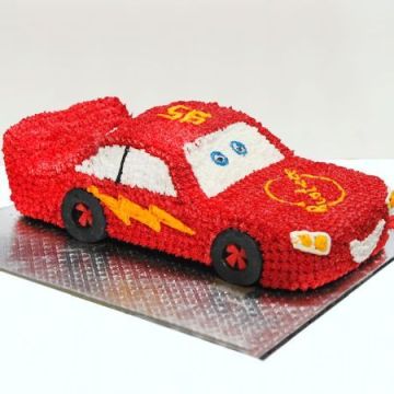 Eggless 2 Kg Racer Car Shape Cake