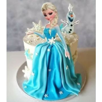 Adorable Frozen Birthday Cake 1 Kg