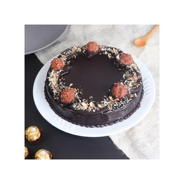Almond Rocher Cake