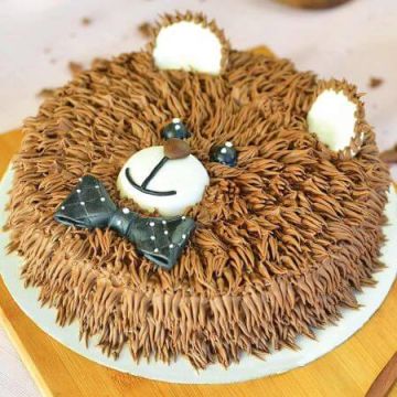 Bear Cream Designer Cake 1 Kg