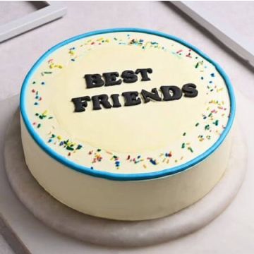 Best Friends Baked Vanilla Cake