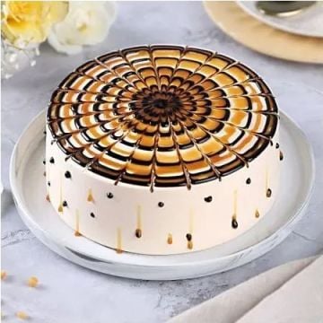 Eggless Butterscotch Delight Half Kg