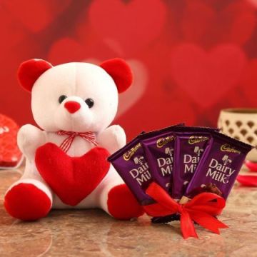 Cadbury with Cute Teddy Melange