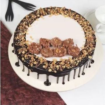Eggless Captivate Ferrero Rocher Cake Half Kg