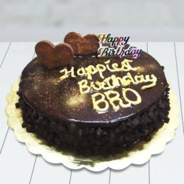Choco Chips Extra Dark Half Kg Cake