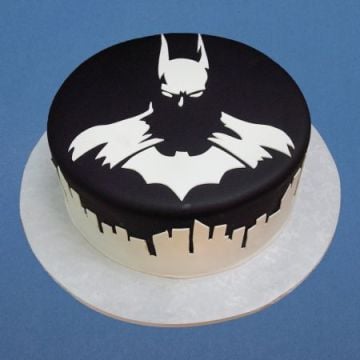Crazy Batman Fondant Cake 1 Kg
