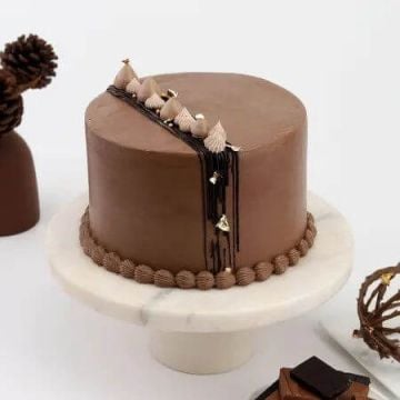 Eggless Decadent Chocolate Truffle Cake Half Kg