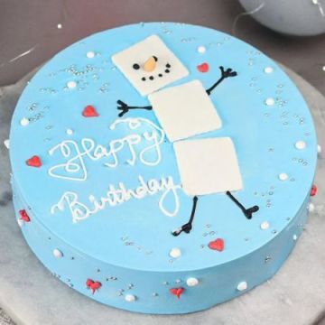 Delight Happy Birthday Vanilla Cake