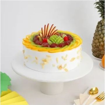 Eggless Delish Mixed Fruit Cake