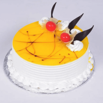 Eggless Delish Pineapple Cake Half Kgs