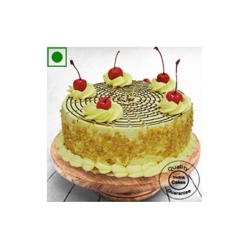 Eggless Affable Butterscotch Cake Half Kg