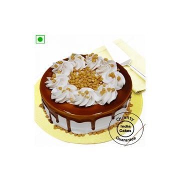 Eggless Delicious Butterscotch Cake Half Kg