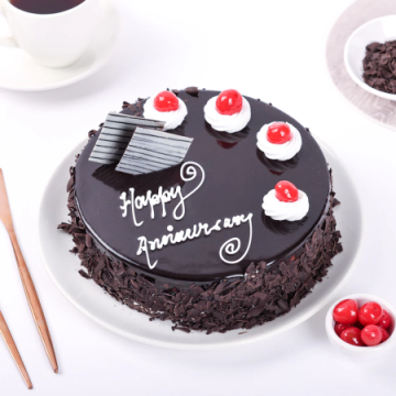 Eggless Lovely Black Forest Cake Half Kg