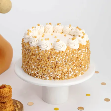 Eggless Ravishing Butterscotch Cake Half Kg