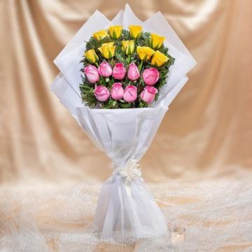 Enhance Mixed Roses Bouquet