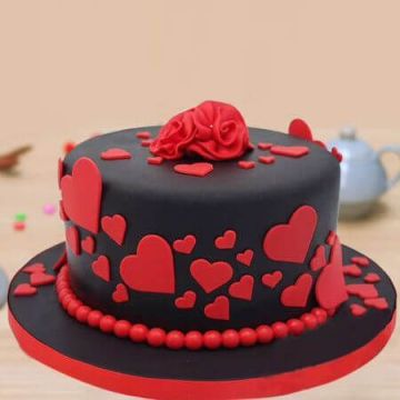 Fondant Round Cake 2 Kg