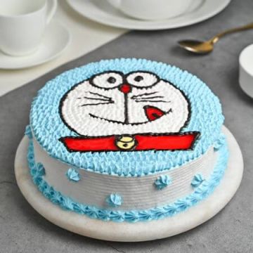 Fun Doraemon Theme Cake 1 Kg