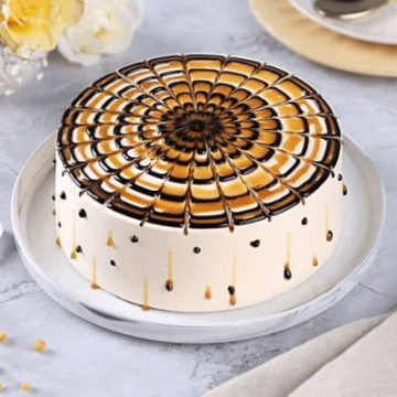 Half Kg Butterscotch Delight Cake