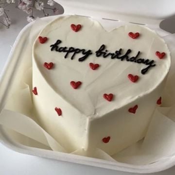 Heart Shaped Bento Cake