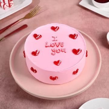 I Love You Bento Cake