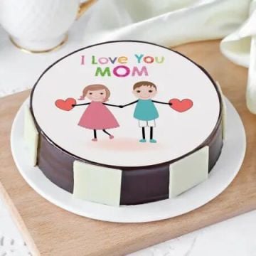 I Love You Mom Cake Half Kg