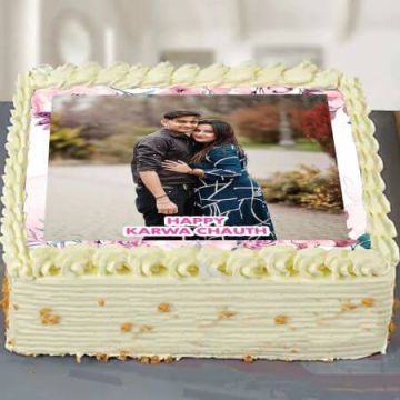 Karwachauth Butterscotch Cake