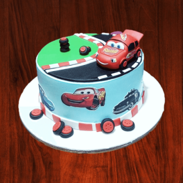 Lightning McQueen Car Cake 1 Kg