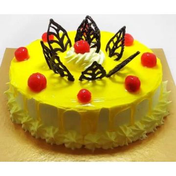 Luscious Pineapple Cake Half Kgs