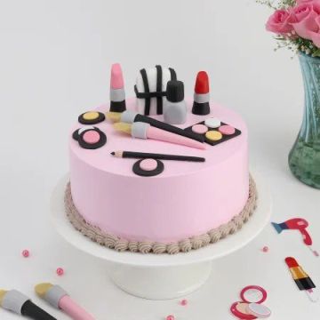 Makeup Theme Cake 1 Kg