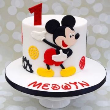 Mickey Fondant Cake 1 Kg