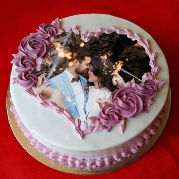 Personalized Photo Cake Half Kg