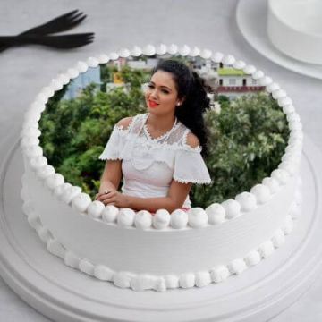 Photo Cake Half Kg For Her