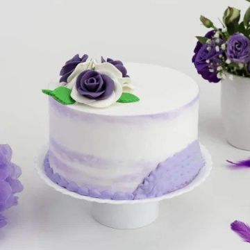 Eggless Purple Passion Cake Half Kg