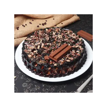 Silky Smooth KitKat Cake