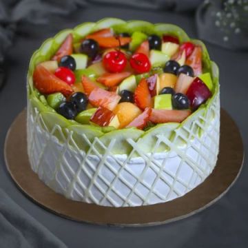 Succulent Mix Fruit Cake