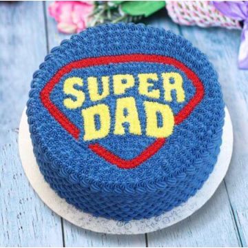 Super Dad 1 Kg Cake