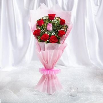 Superb Love Roses Bouquet