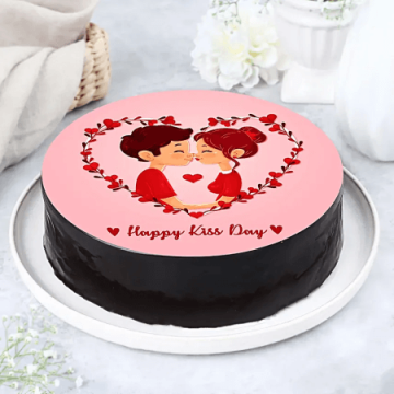 Sweet Kisses Poster Cake Half Kg