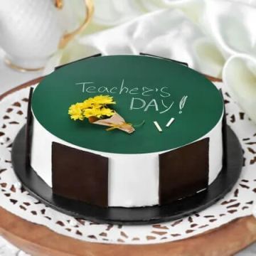 Eggless Teachers Day Celebratory Cake Half Kg