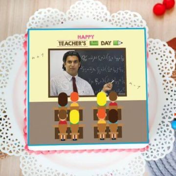 Teachers Day Classroom Custom Cake