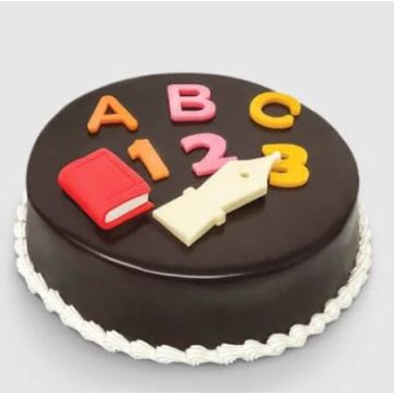 Teachers Day Theme Cake