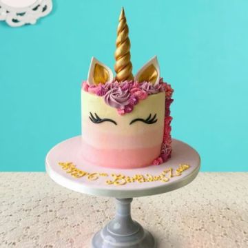 Eggless Unicorn Blackforest Cake 1 Kg