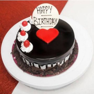 Wow Twist Black Forest Cake Half Kg