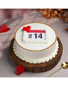14 Feb Valentine Cake Half Kg